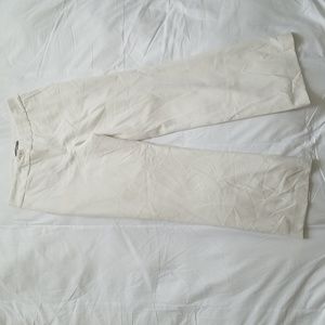 Liz Claiborne Audra Pants, Cream, Sz-10p